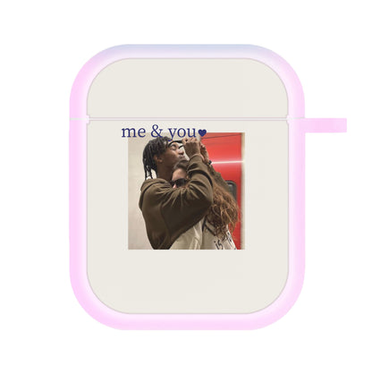 Me And You - Personalised Couples AirPods Case