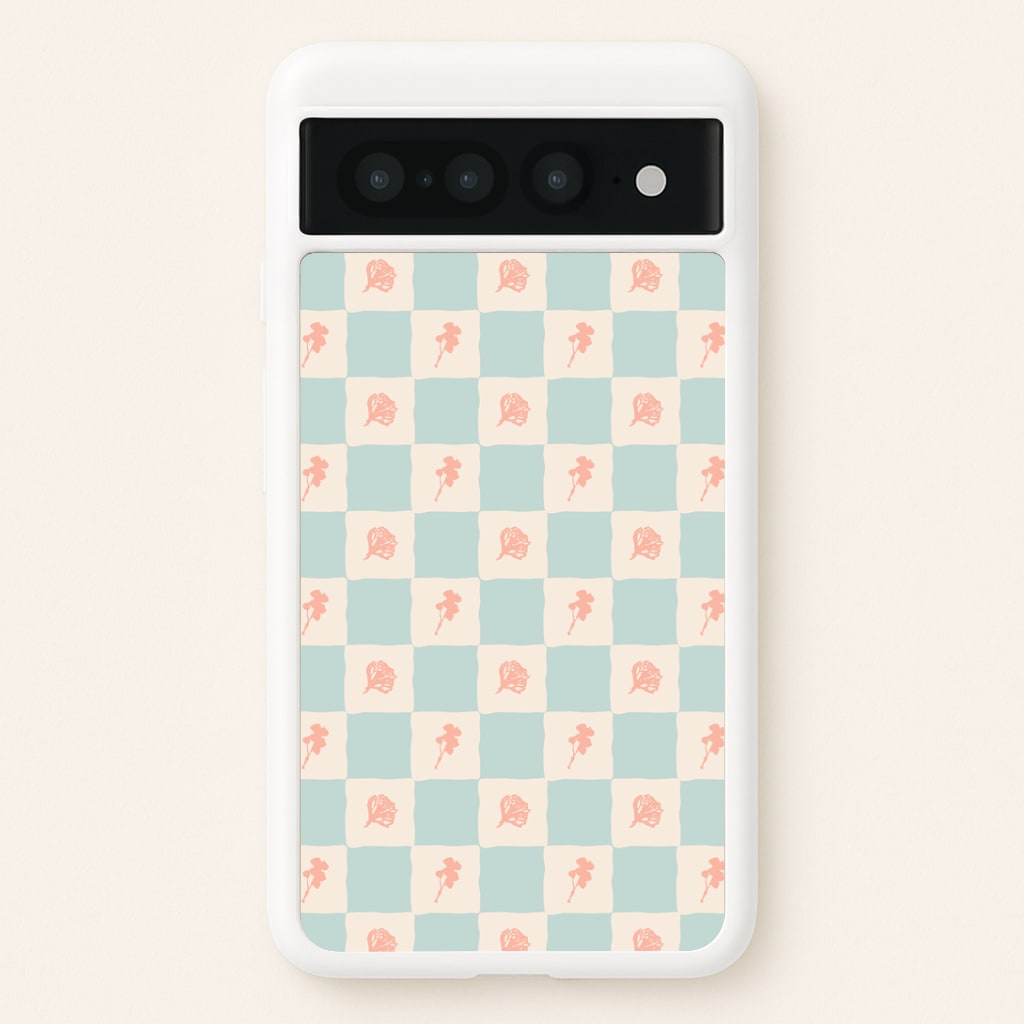 Patchwork Floral Pattern Google Pixel 7 Pro Case