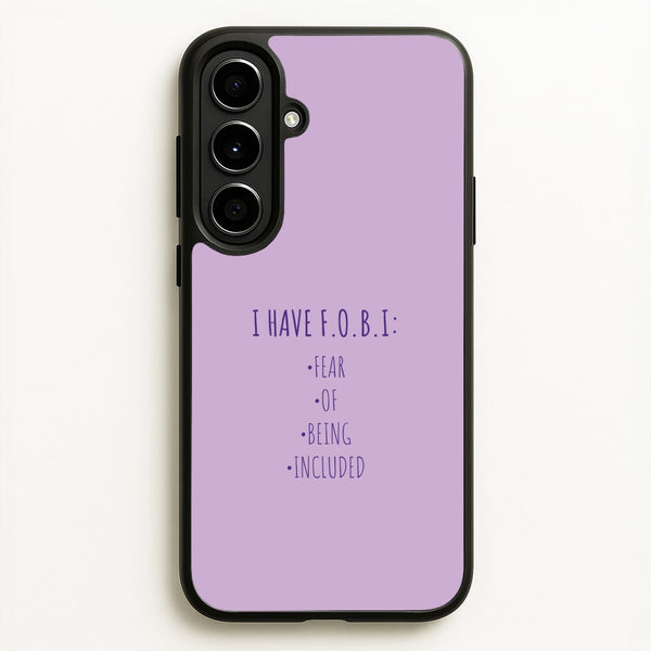 F.O.B.I Galaxy A56 Case