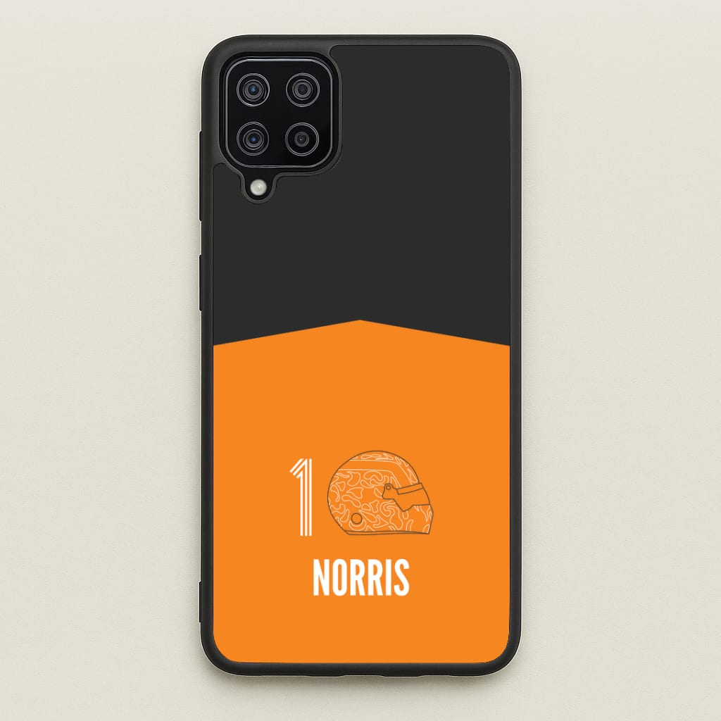 Norris Helmet 2026 Galaxy A12 Case