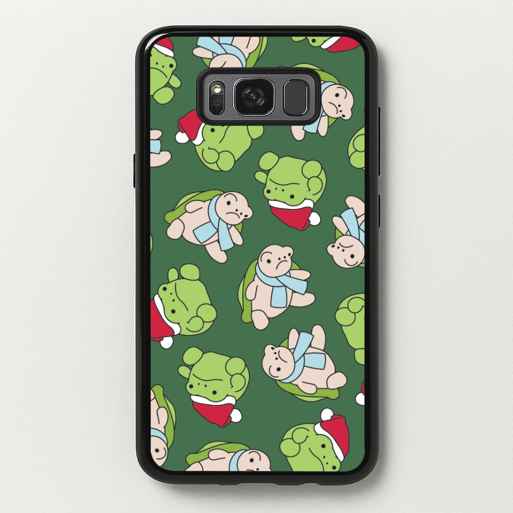 Grumpy Christmas Plushies Pattern Galaxy S8 Case