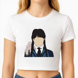 Wednesday And Thing Crop Top