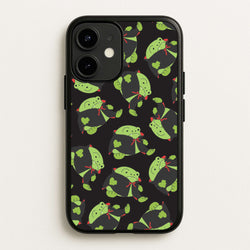 Vampire Frog Pattern  - Halloween iPhone 12 Mini Case