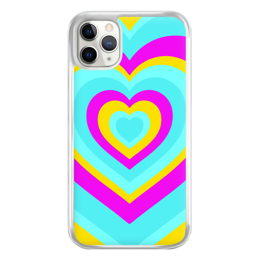 Pansexual Pride Heart Phone Case