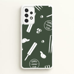 Cricket Props Pattern Galaxy A52 / A52s Case