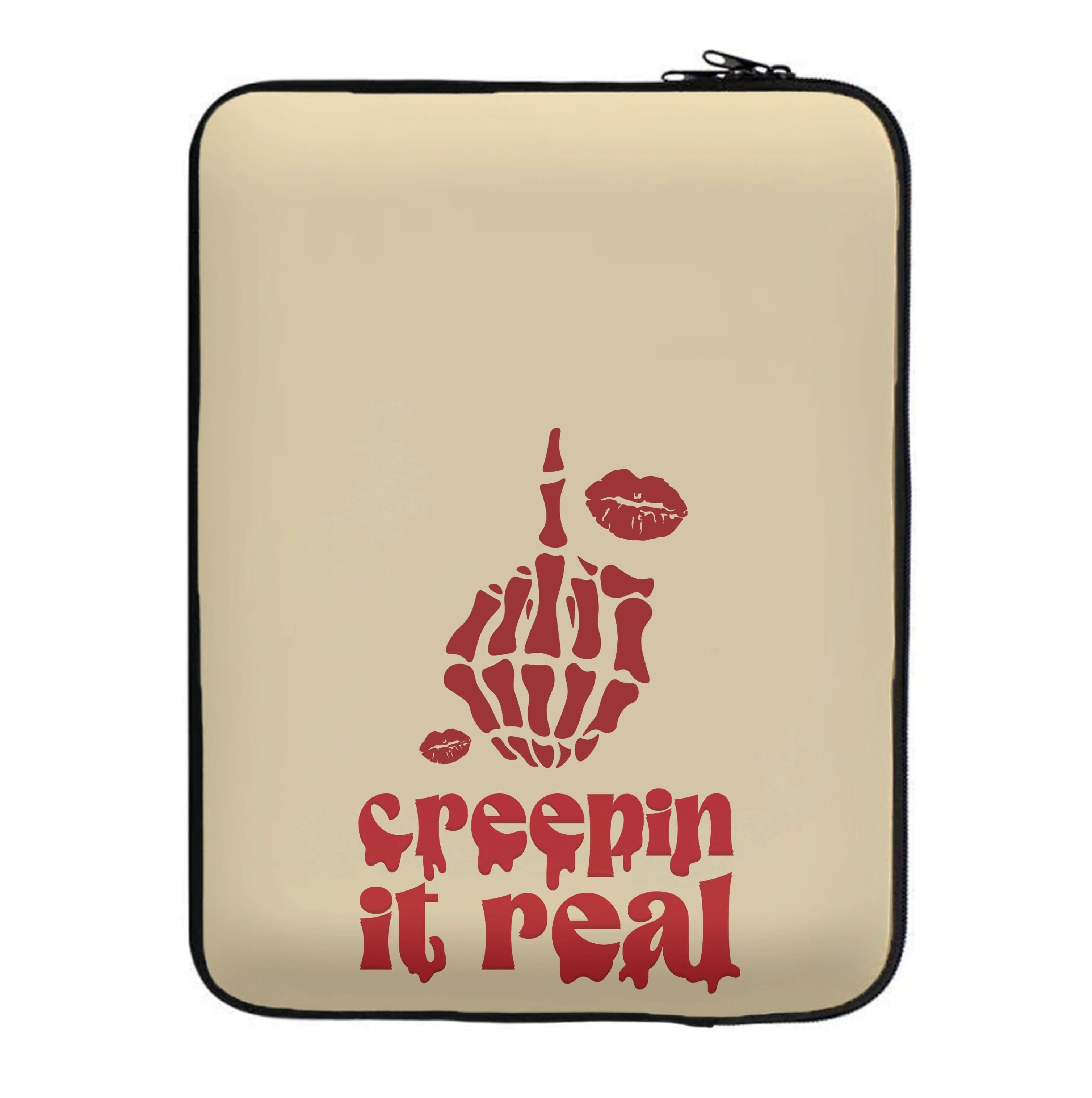 Creepin It Real Laptop Sleeve