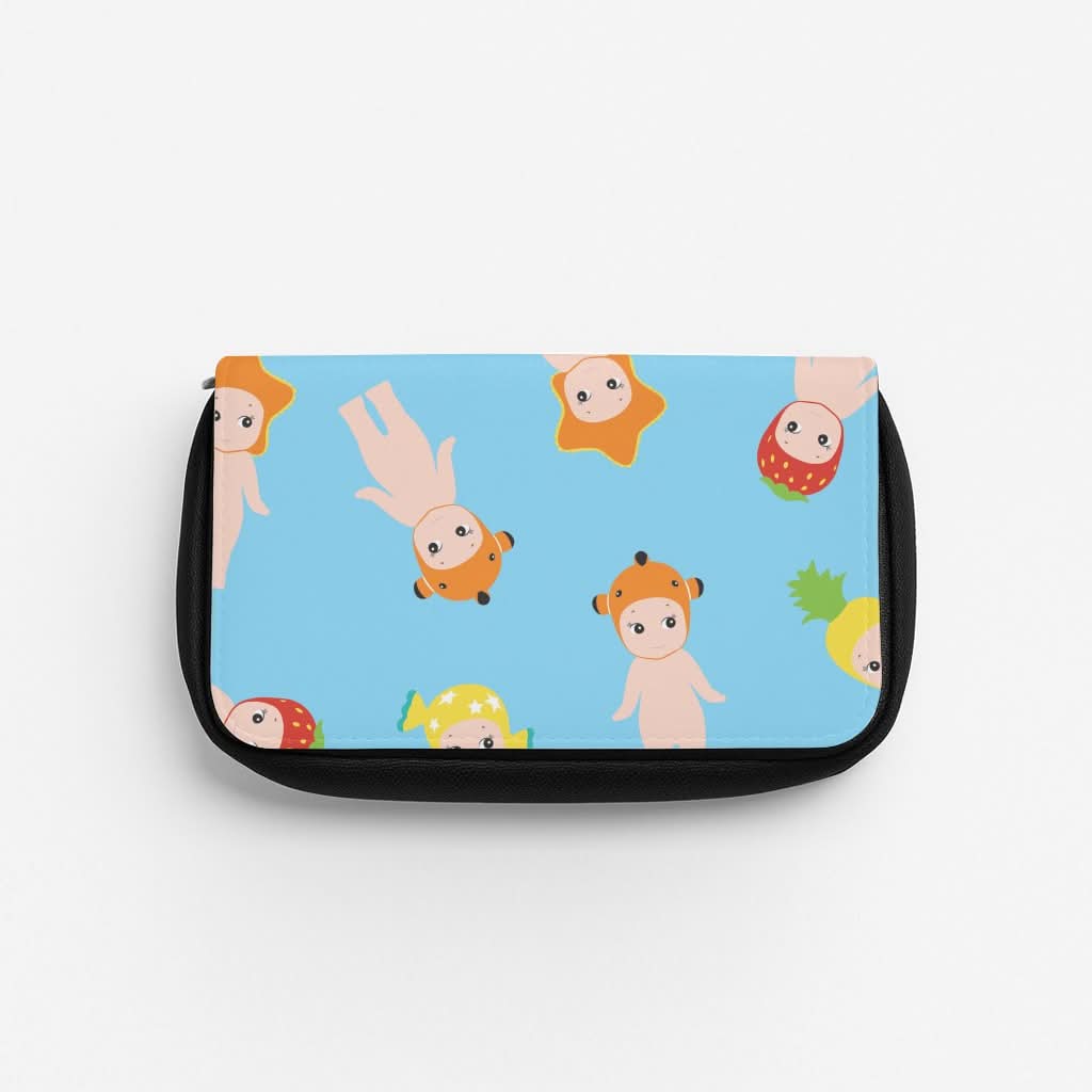 Angels Pattern Pencil Case