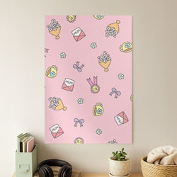 Mum Doodles Pattern Poster