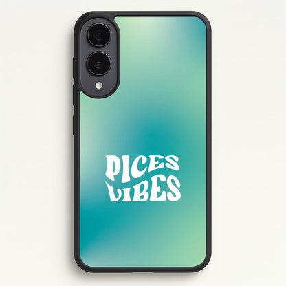Pices Vibes Gradient Zodiac Galaxy S25 Edge Case
