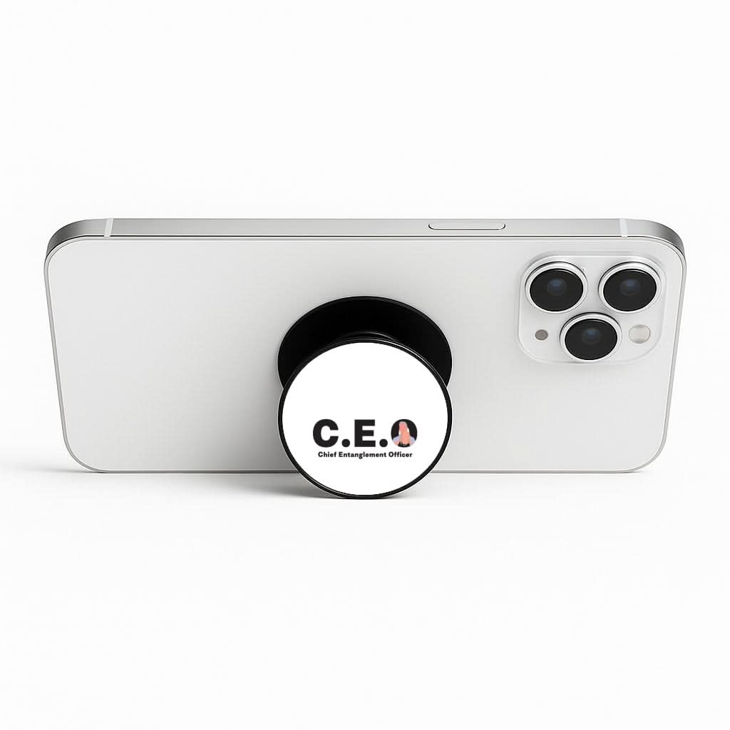 Chief Entanglement Officer Phone Stand