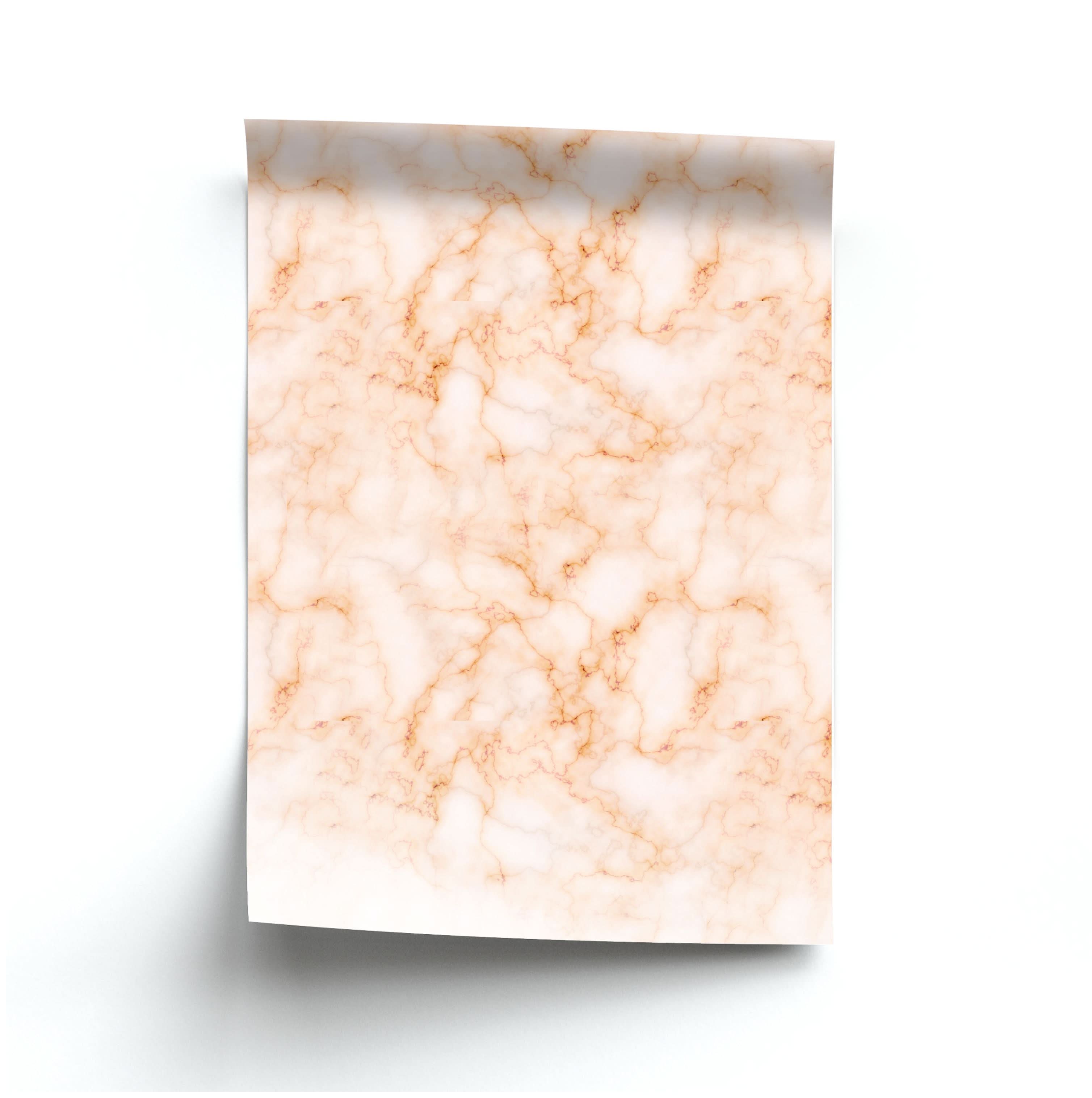 Rose Gold Marble Poster