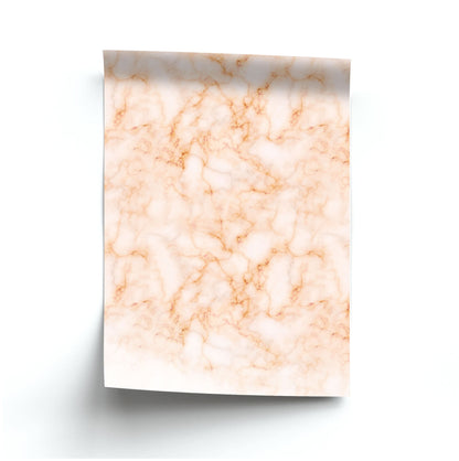 Rose Gold Marble Poster