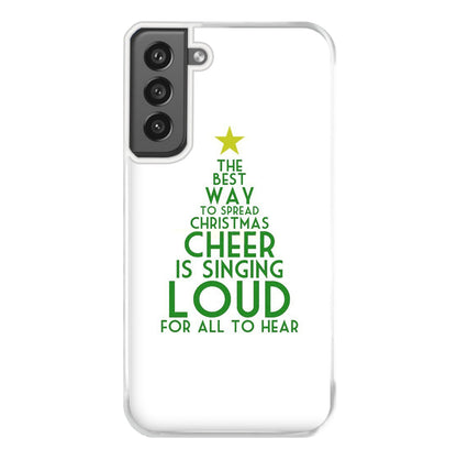 The Best Way To Spread Christmas Cheer - Elf Phone Case