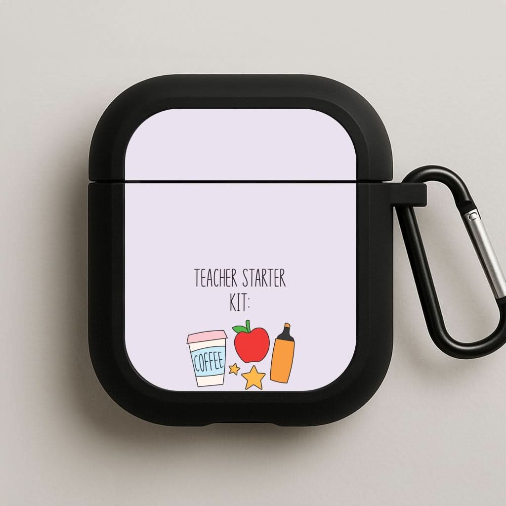 Teacher Starter Kit Black AirPods Case