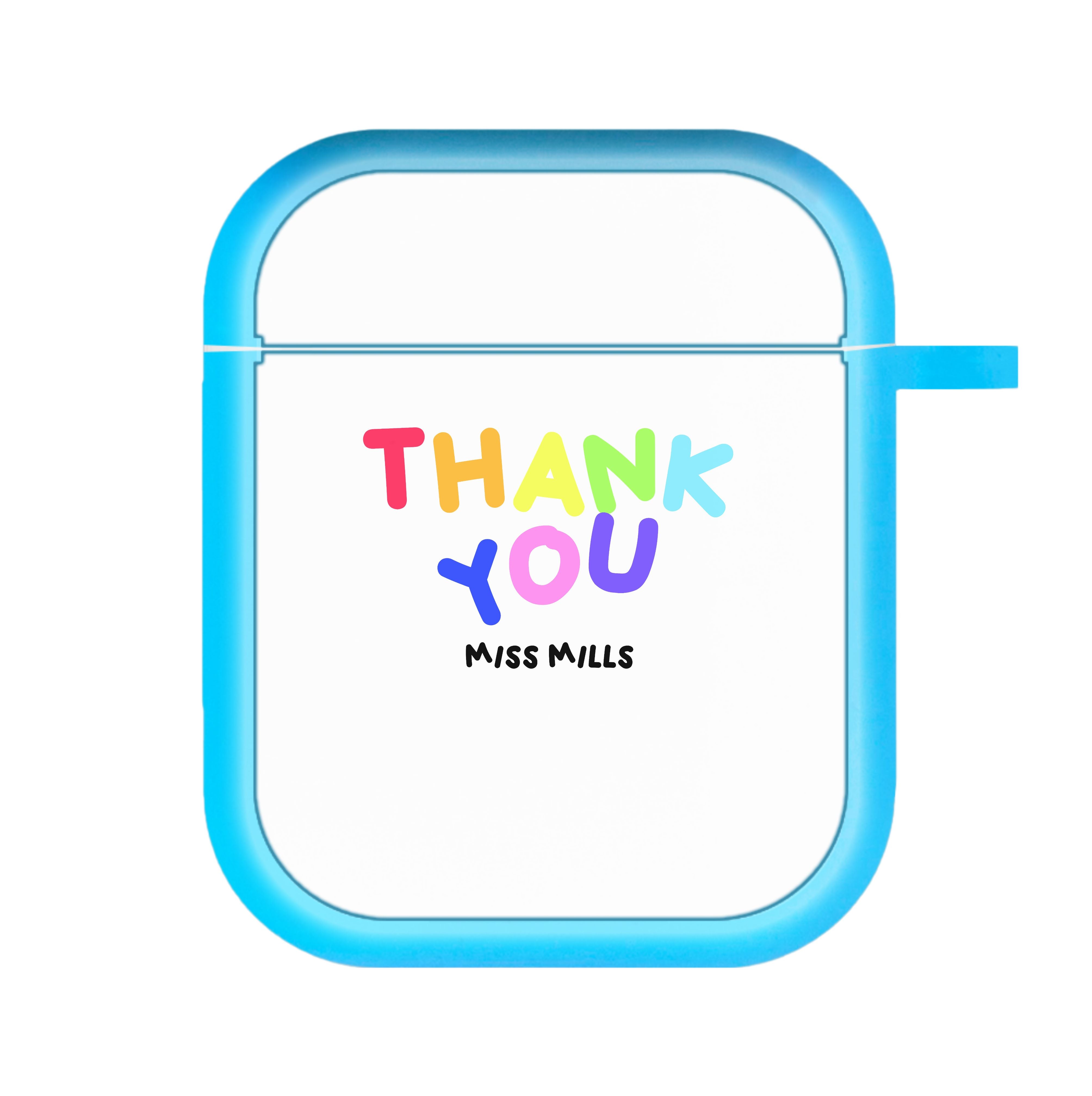 Thank You - Personalised Teachers Gift AirPods Case