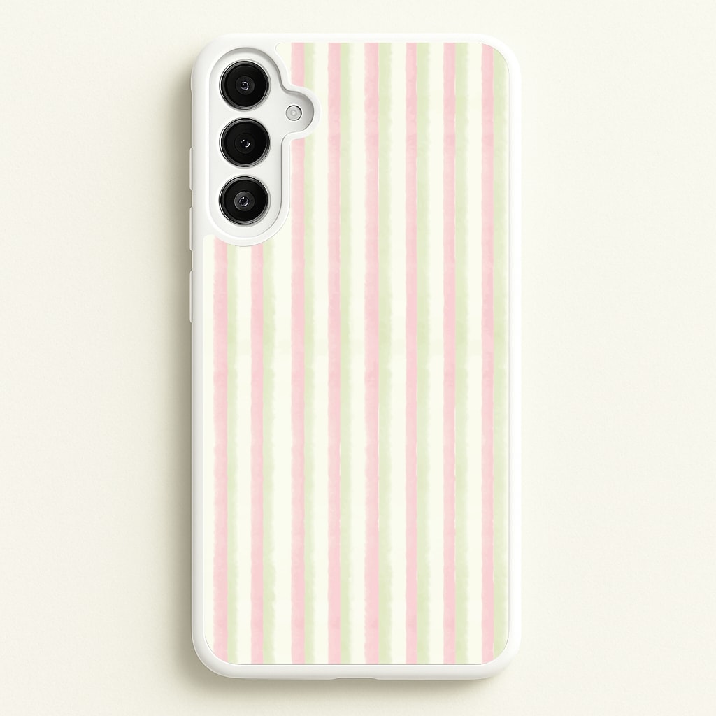 Petal Stripes Galaxy A34 Case