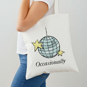 Ocasionally Discoball Tote Bag 2