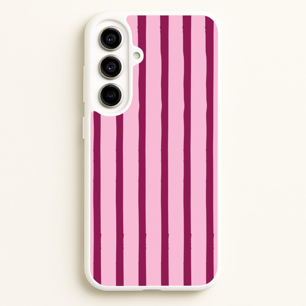 Strawberry Stripes  Galaxy A56 Case