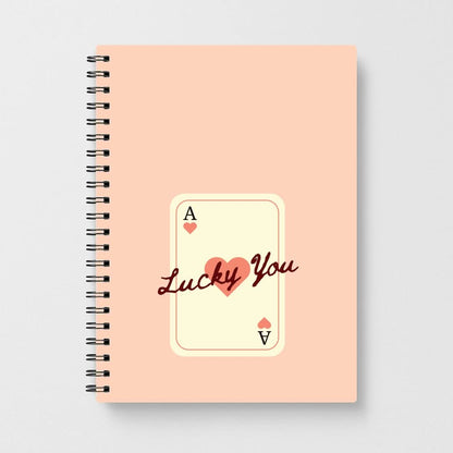 Lucky You Card Notebook