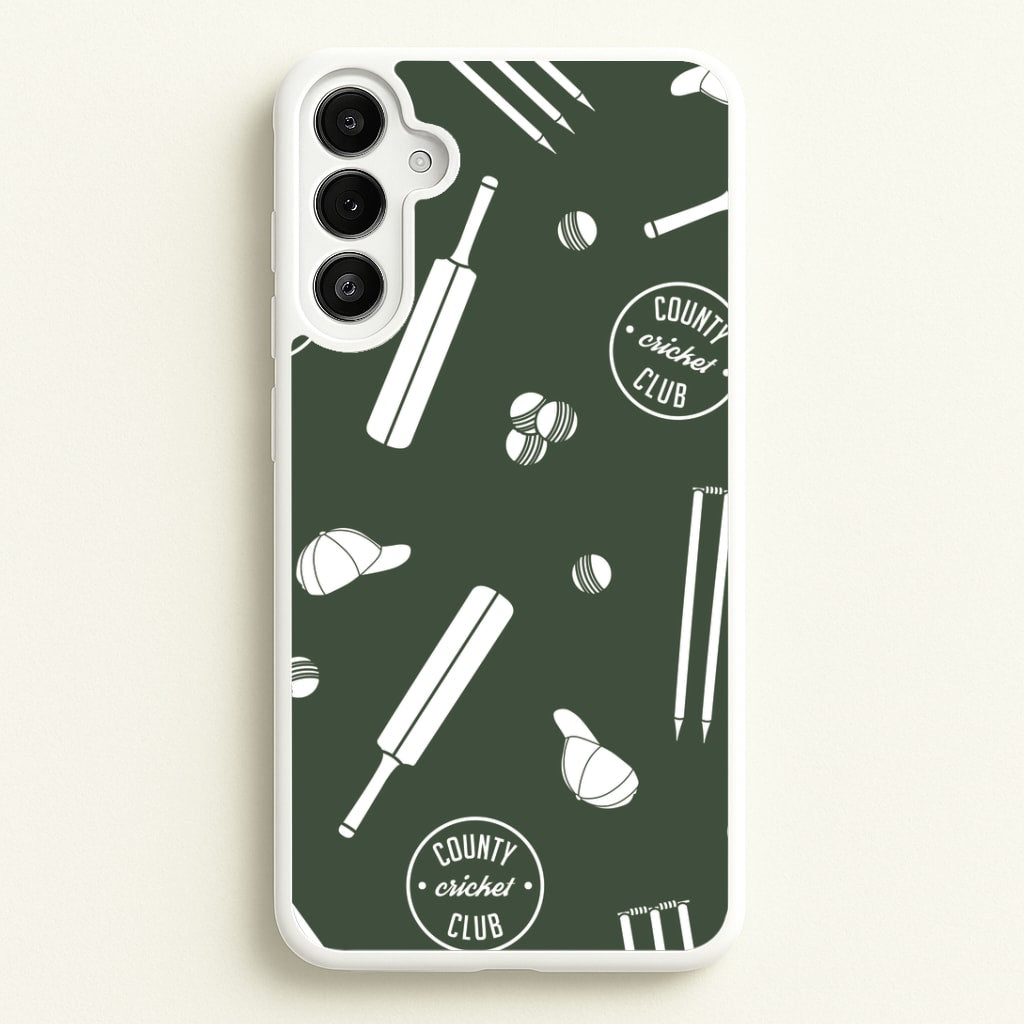 Cricket Props Pattern Galaxy A36 Case