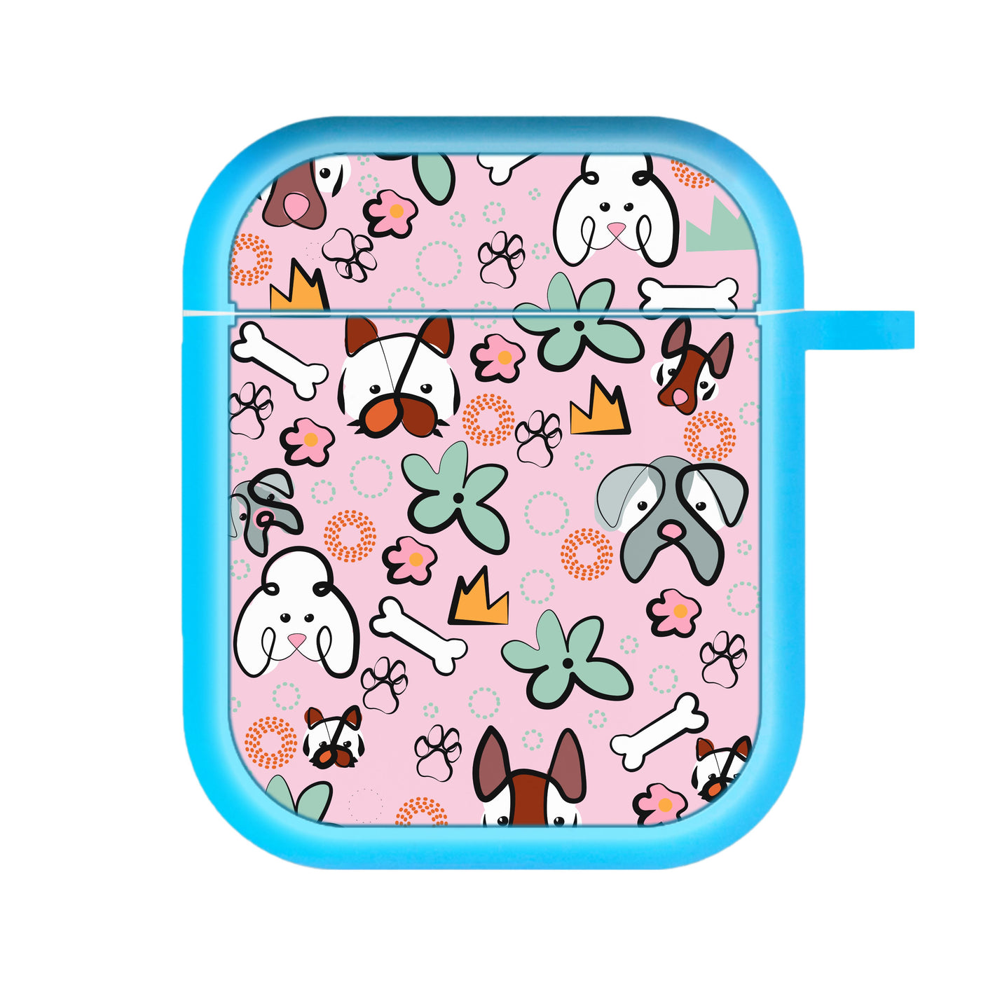 Bones and dogs - Dog Patterns AirPods Case