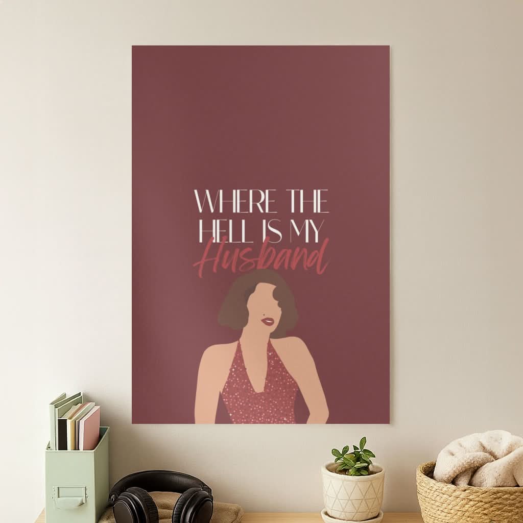Where The Hell Poster