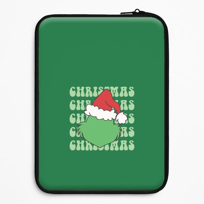 Green Creature Christmas Universal Laptop Sleeve