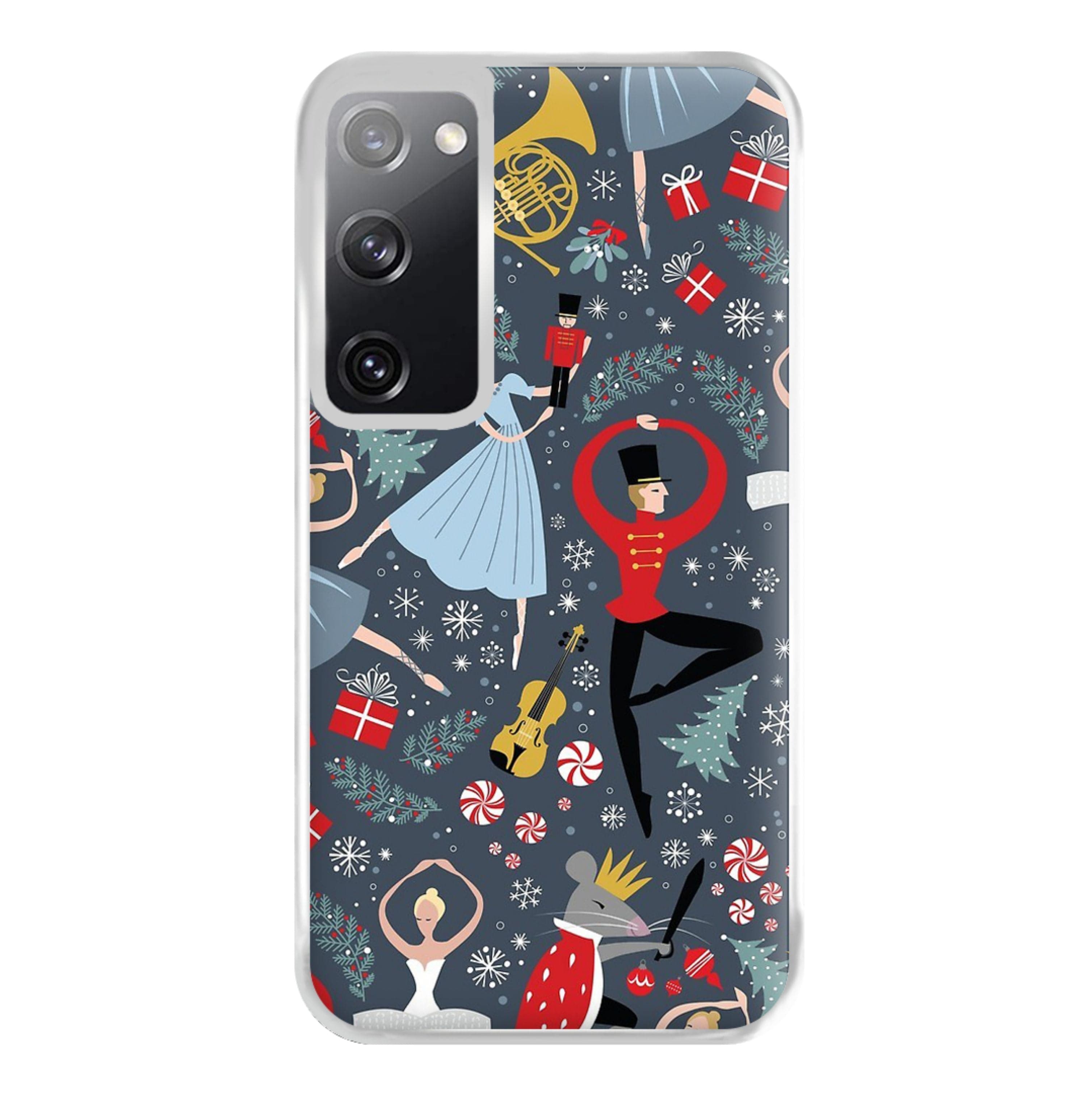 Nutcracker Ballet Pattern - Christmas Phone Case