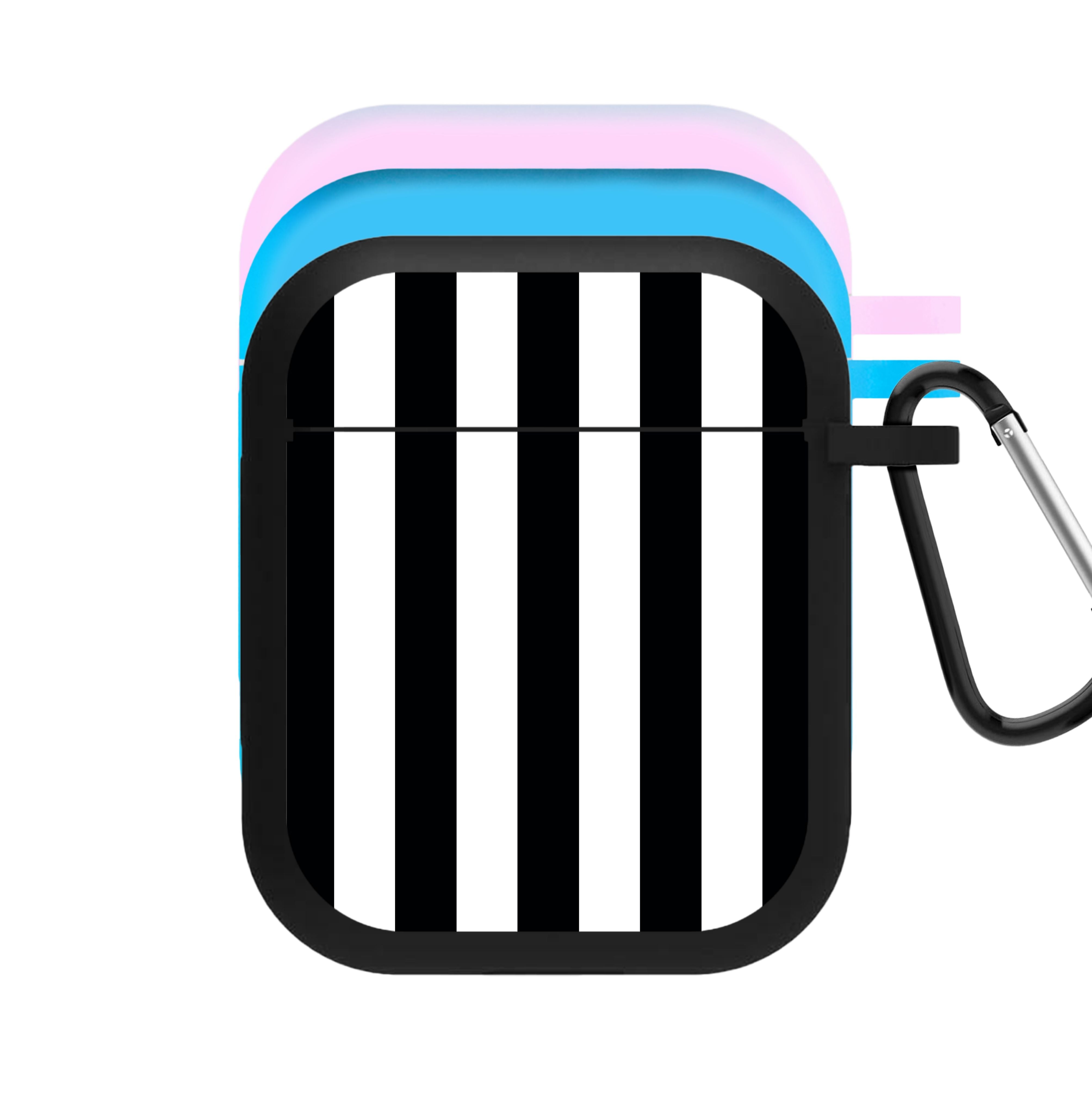 Beetle Halloween Stripes AirPods Case