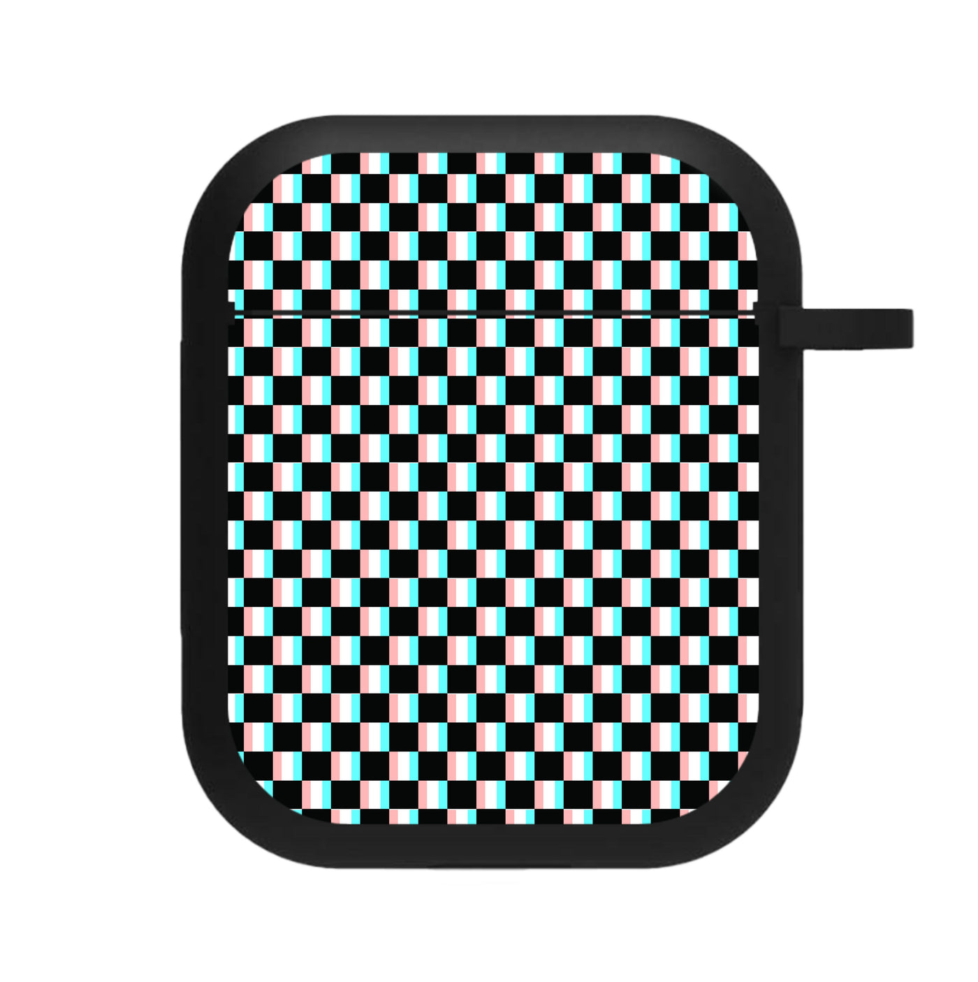 3D Squares - Trippy Patterns AirPods Case