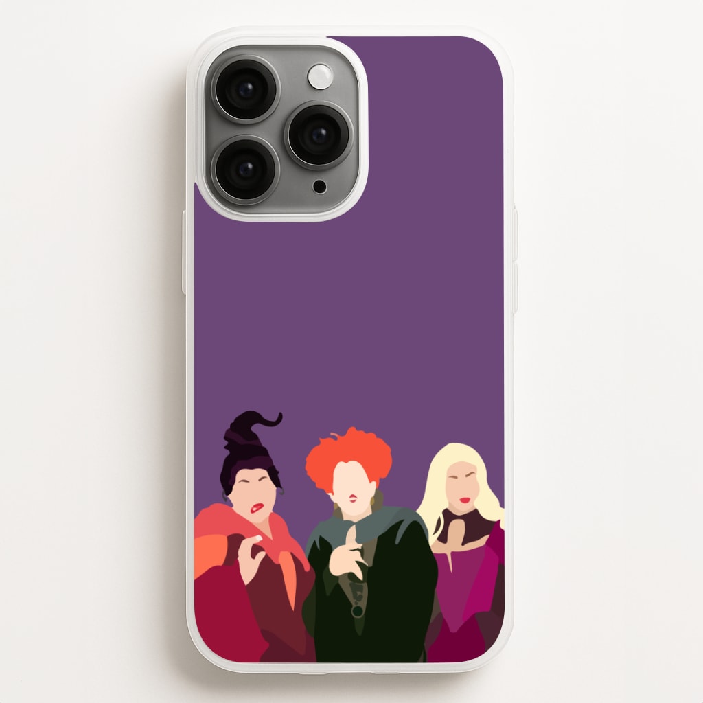 Hocus Halloween Witches - Halloween Phone Case for iPhone, Samsung Galaxy and Google Pixel