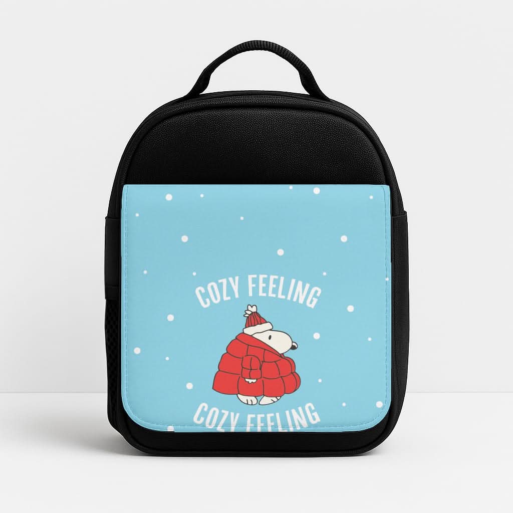 Cozy Feeling Cartoon Beagle Puffer Jacket Lunchbox