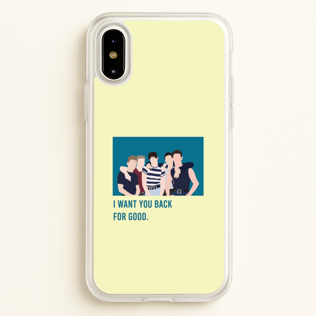 I Want You Back iPhone X / XS Case