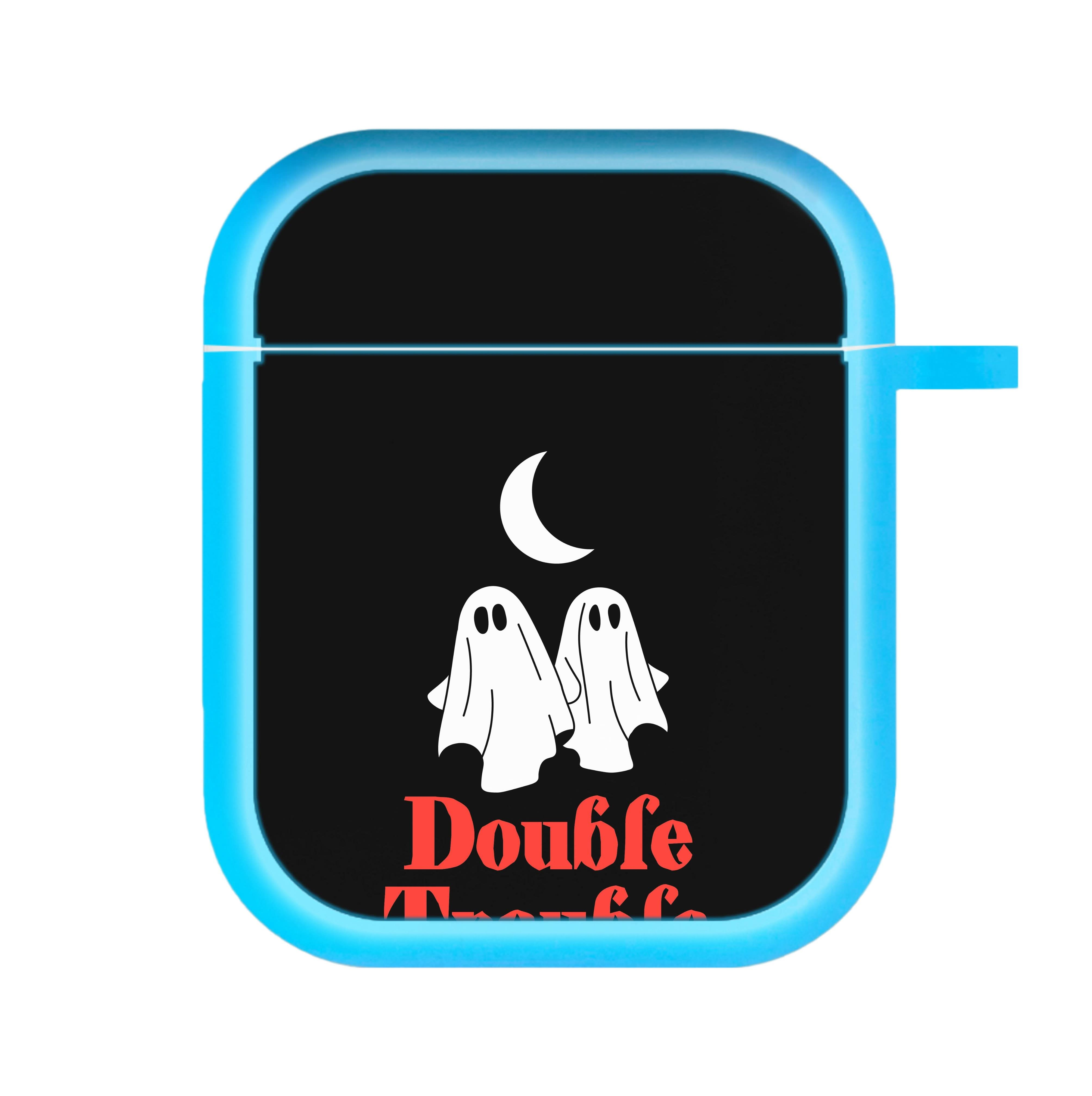 Double Trouble Black AirPods Case