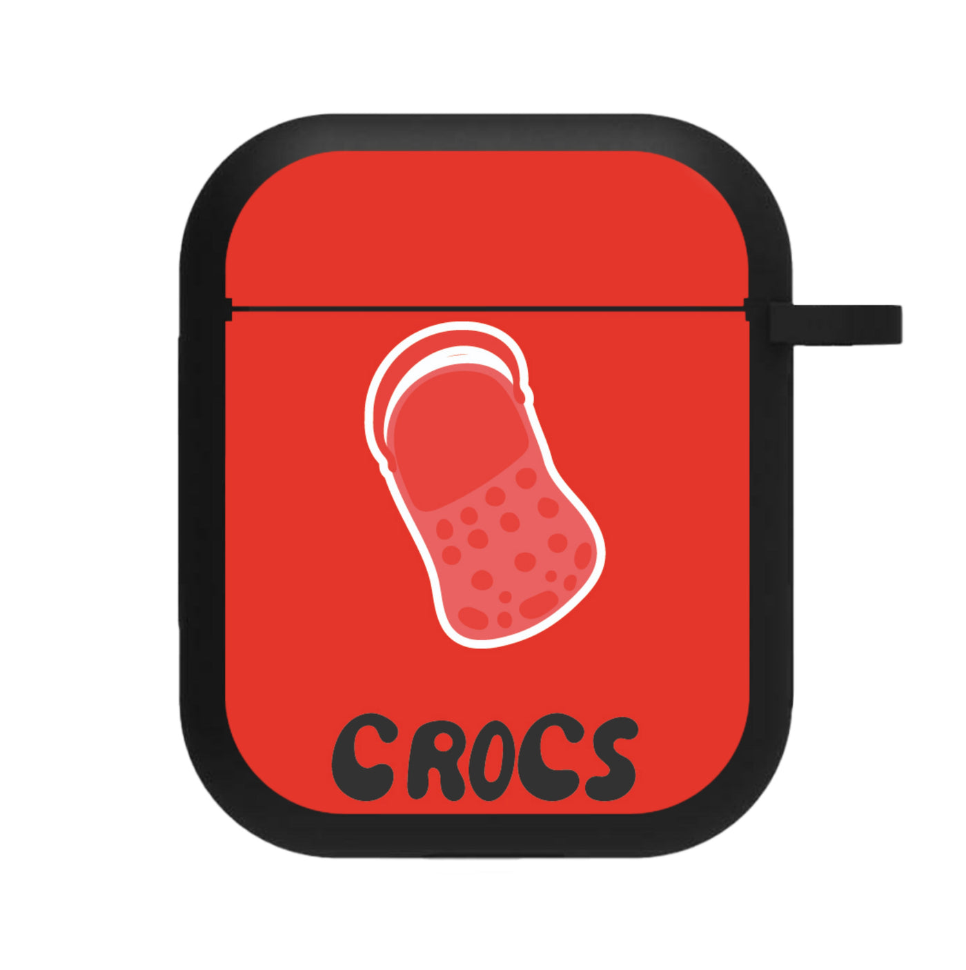 Red - Crocs AirPods Case
