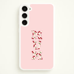 Floral Varsity Mum Galaxy S23 Plus Case