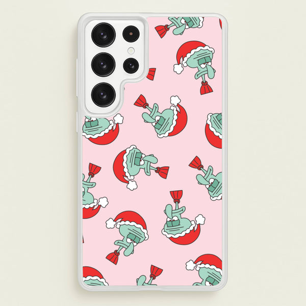 Oh Joy Cartoon Squid Pattern Galaxy S22 Ultra Case