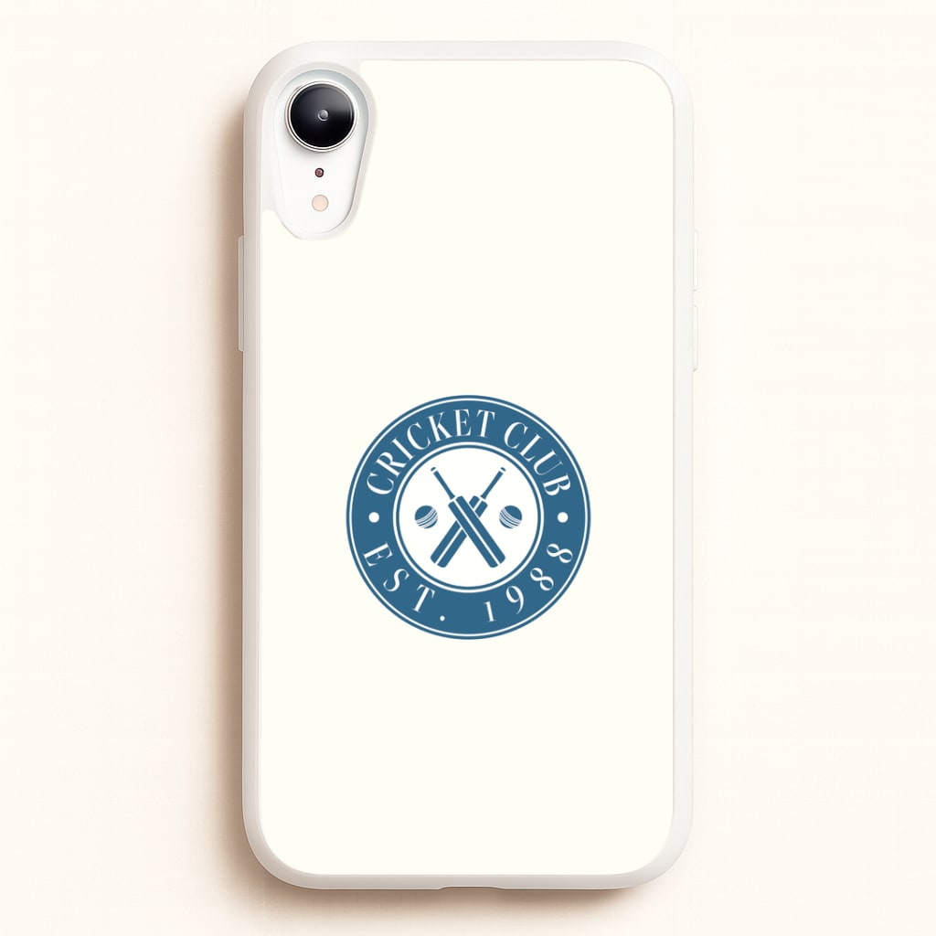 Cricket Badge iPhone XR Case