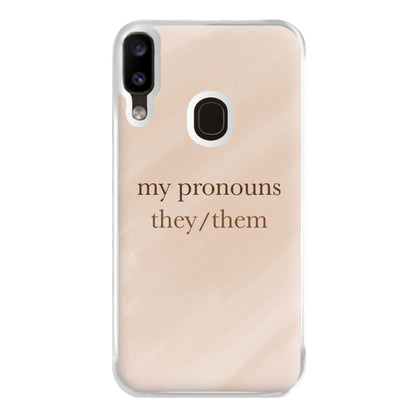 They & Them - Pronouns Phone Case