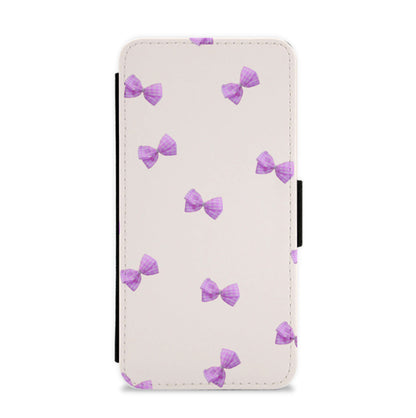 Pink Coquette Bows Flip / Wallet Phone Case