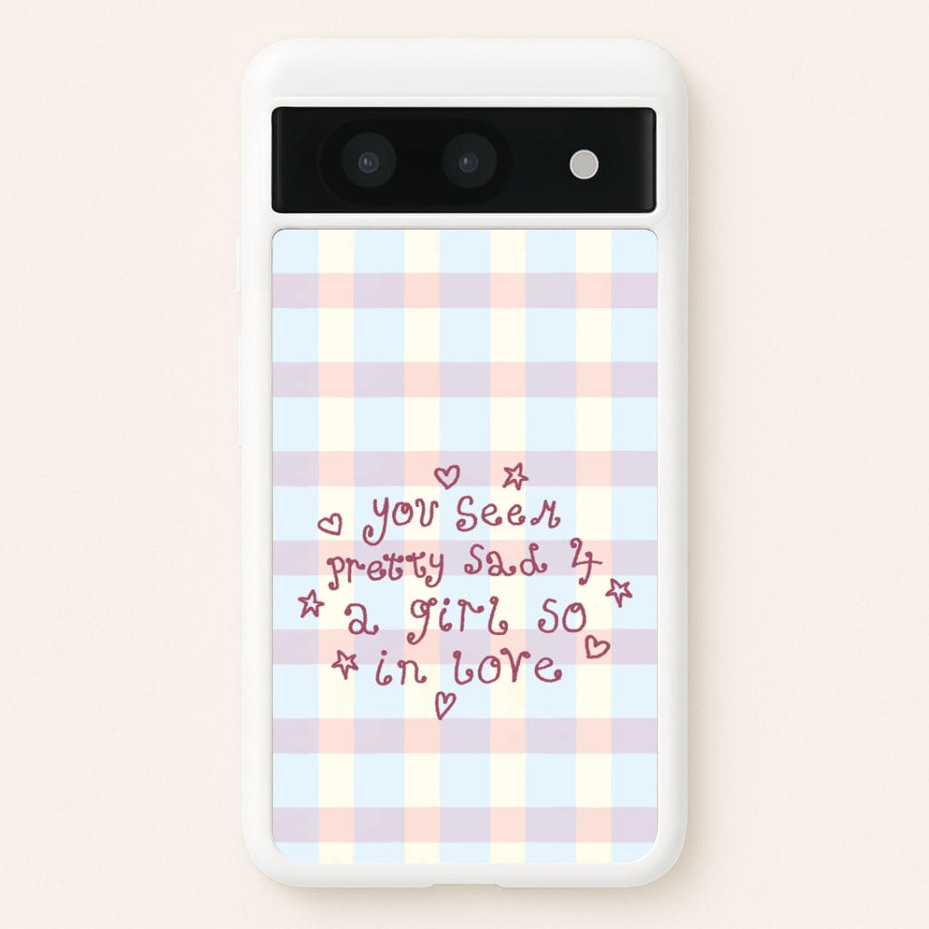 Dreamy Plaid Google Pixel 8a Case