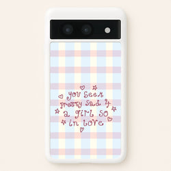 Dreamy Plaid Google Pixel 8a Case