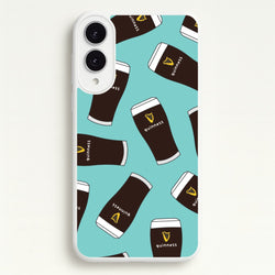 Stout Pint Pattern Galaxy S25 Edge Case