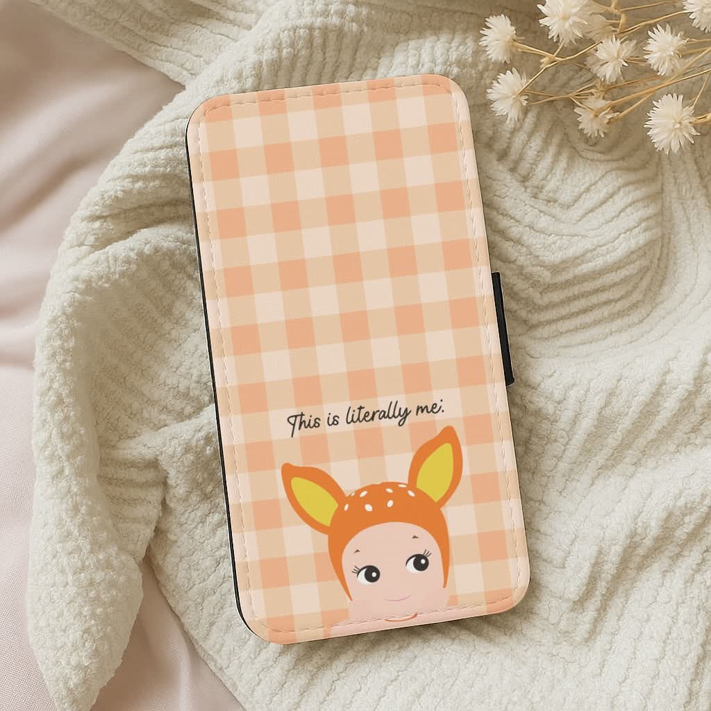 This Is Literally Me  Leather Phone Case