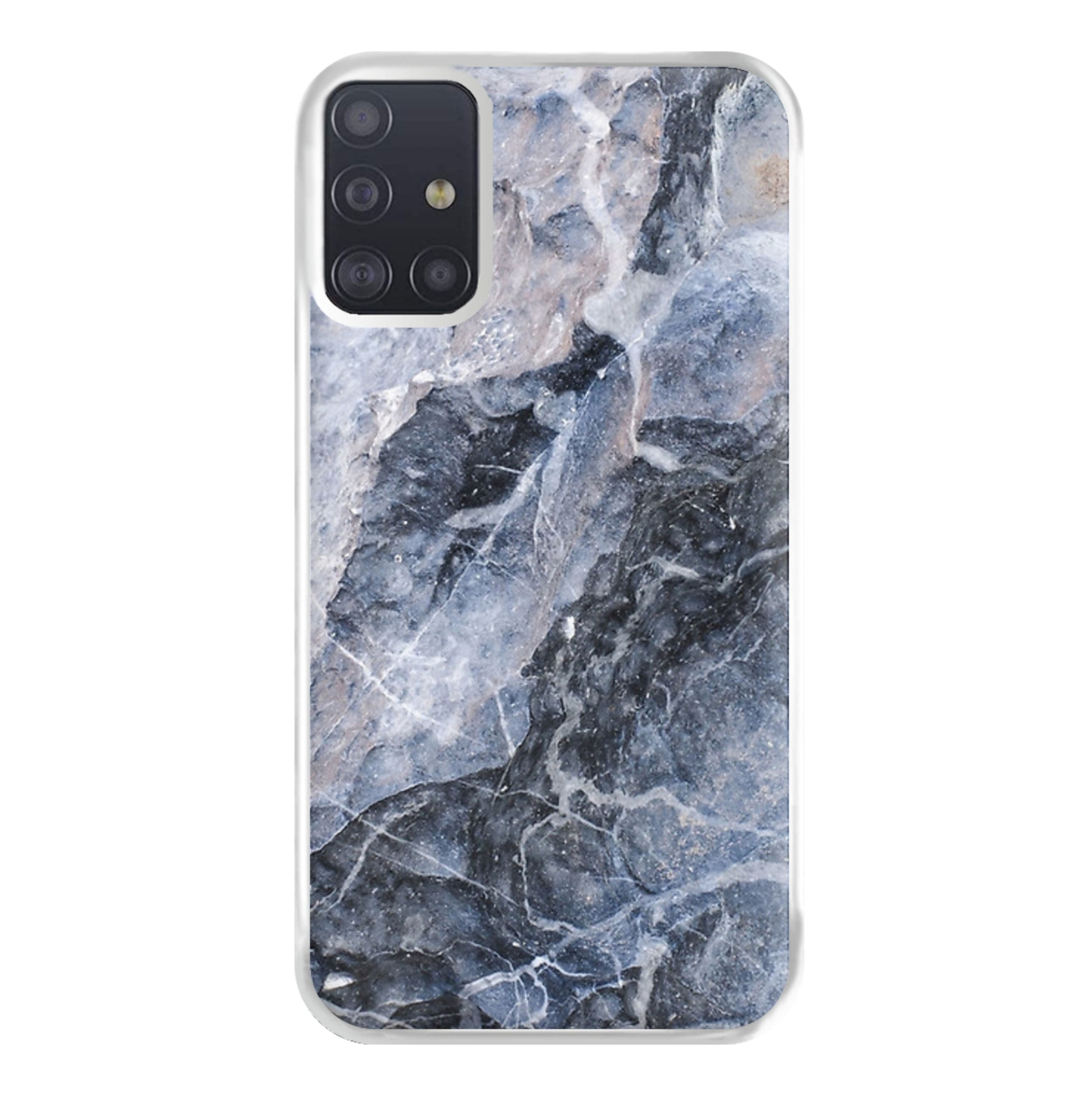 Grey and White Marble Phone Case