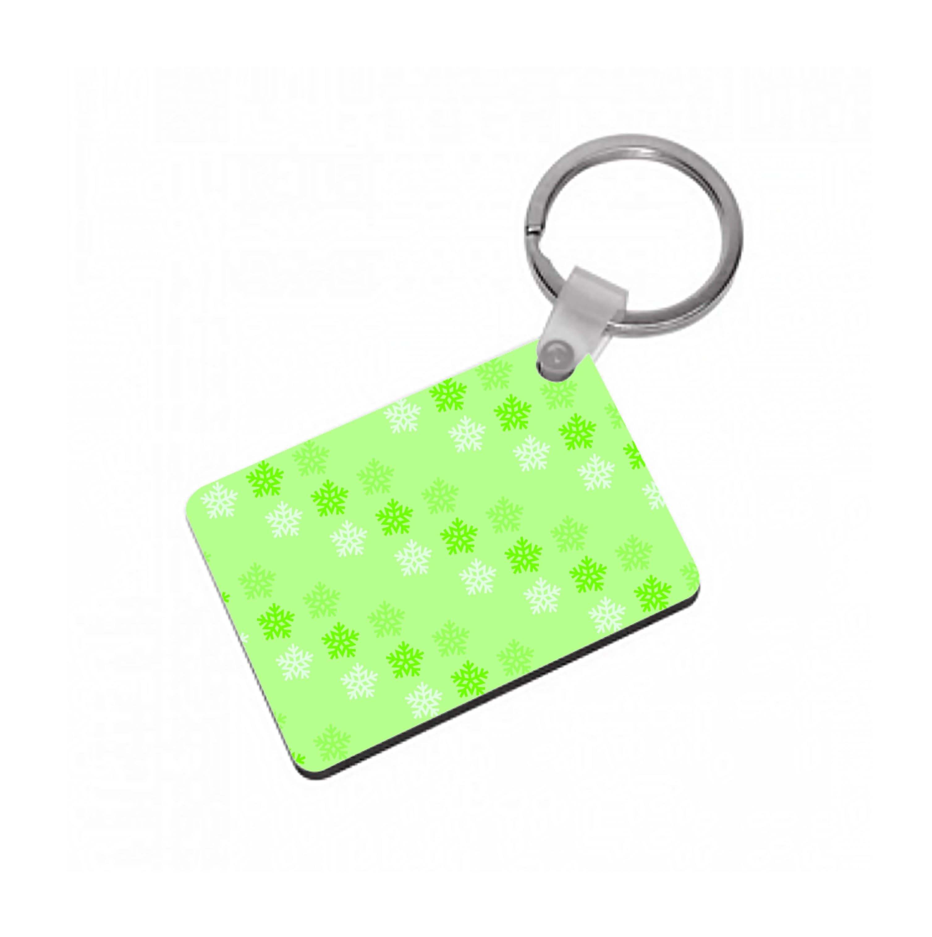 Christmas Pattern 3 Keyring