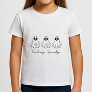 Feeling Spooky Ghosts Kids T-Shirt 3