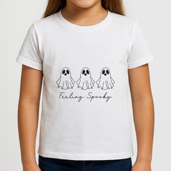 Feeling Spooky Ghosts Girls T-Shirt