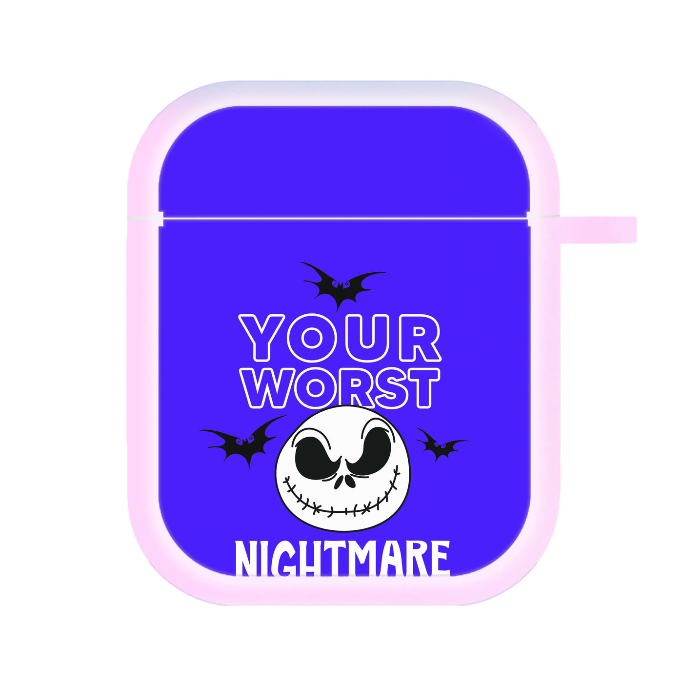 Your Worst Nightmare Purple AirPods Case