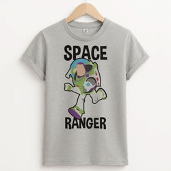 Space Ranger  Unisex Grey T-Shirt